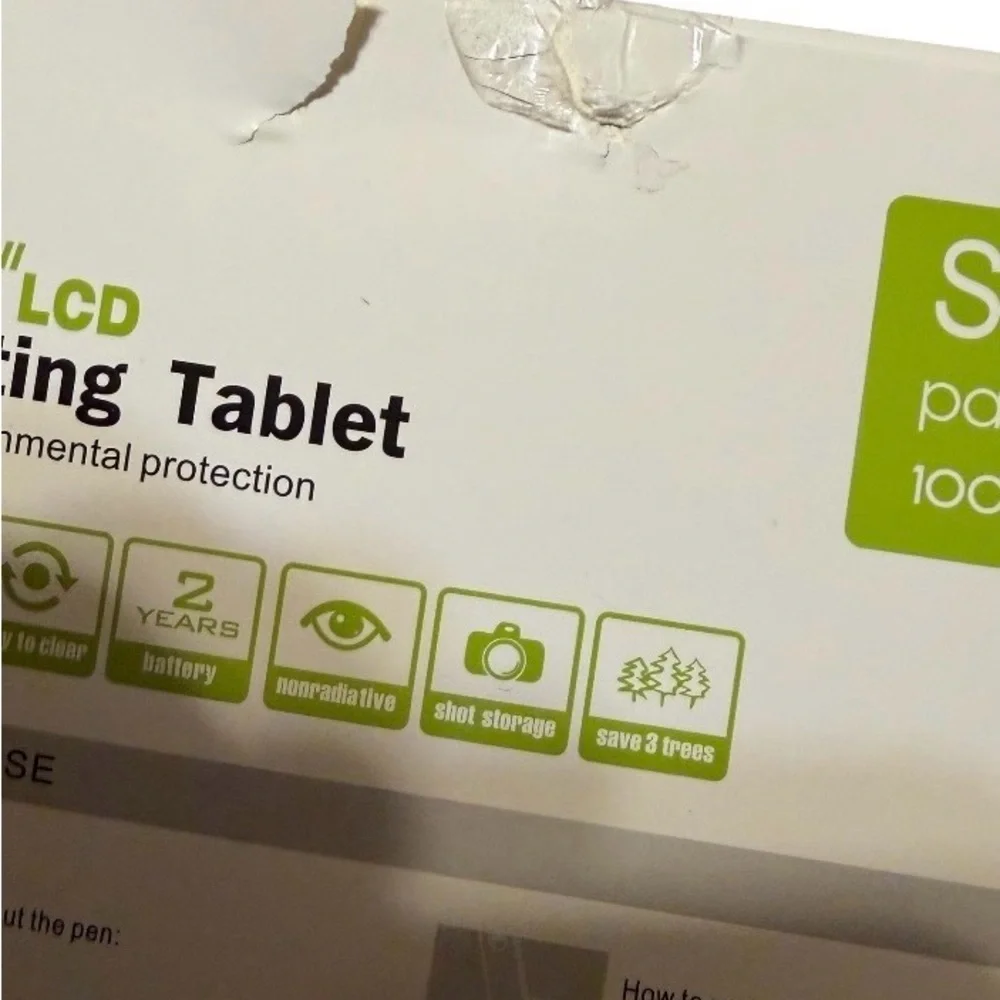 LCD portable writing